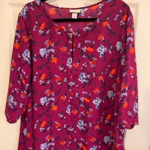 Pretty in Pink! 3/4 sleeve top from Target